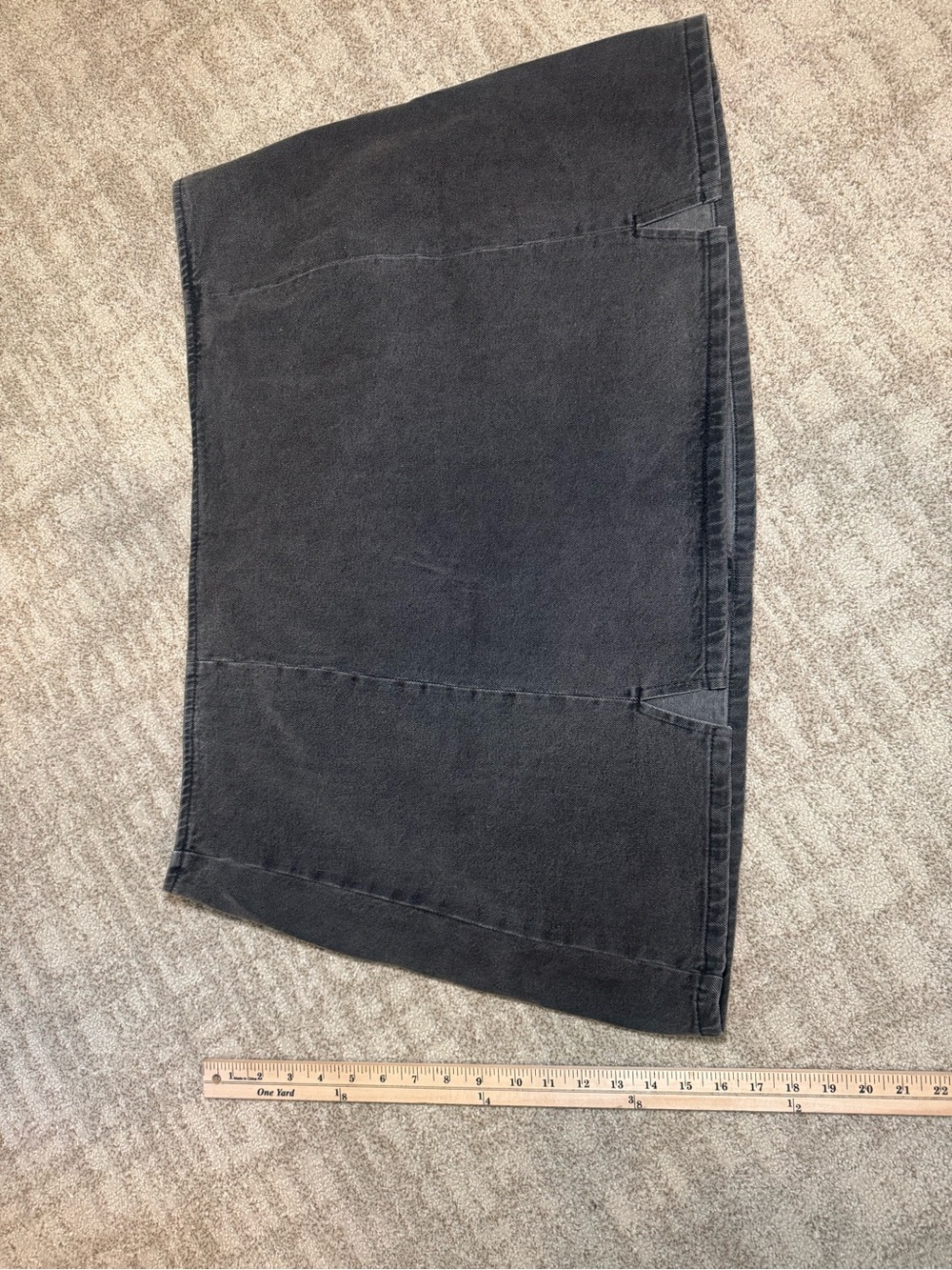 ASOS mini denim skirt size 22